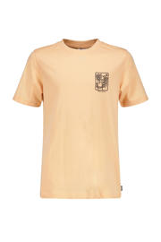 thumbnail: America Today T-shirt met backprint perzik oranje