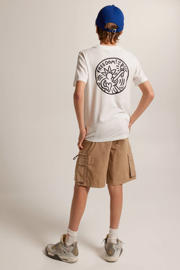 thumbnail: America Today T-shirt met backprint wit
