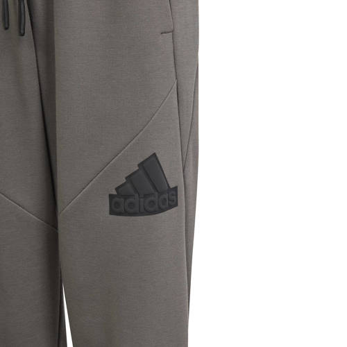 Adidas Sportswear joggingbroek grijs zwart Jongens Meisjes Katoen Effen 164