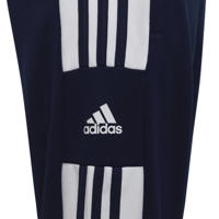 thumbnail: adidas Performance Junior  trainingsbroek Squadra 21 donkerblauw/wit