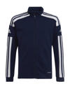 Donkerblauw/wit