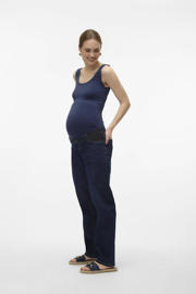 thumbnail: VERO MODA MATERNITY low waist zwangerschaps loose jeans VMMZOA medium blue denim