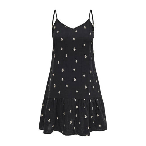 ONLY MATERNITY zwangerschapsjurk OLMNORA met all over print Dames Katoen V-hals XL