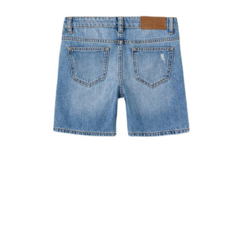 name it KIDS loose fit denim short NKMSILAS medium blue denim Korte broek Blauw 116