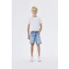 NAME IT KIDS loose fit denim short NKMSILAS medium blue denim