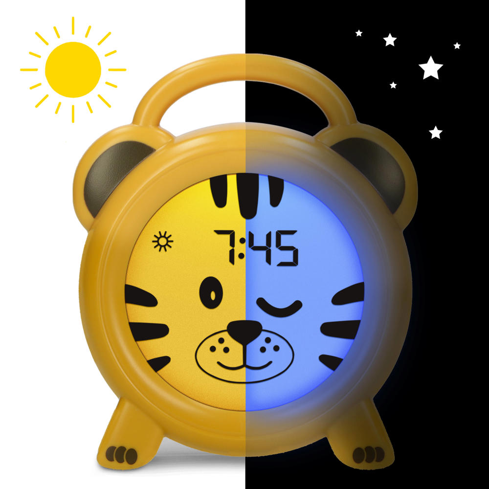 Alecto Baby BC100TIGER Slaaptrainer-Nachtlamp-Wekker