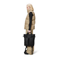 thumbnail: Rains  rugzak Tote Backpack W3 zwart