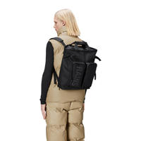 thumbnail: Rains  rugzak Tote Backpack W3 zwart