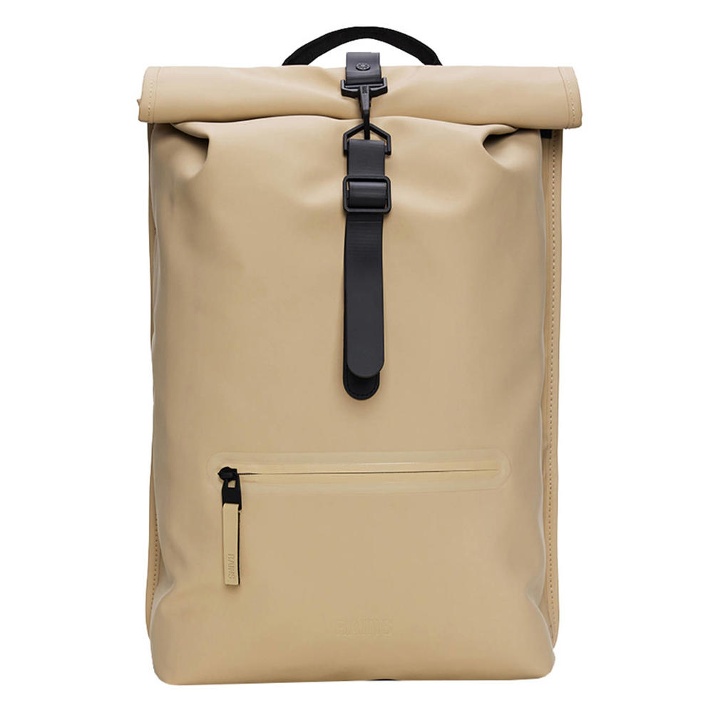 Rains  rugzak Rolltop W3 beige