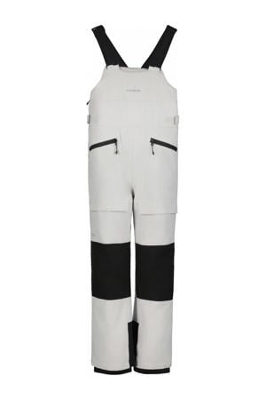 skibroek Leary JR lichtgrijs/zwart