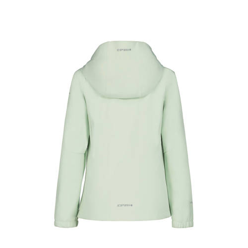 icepeak softshell jas Kobryn jr lichtgroen Meisjes Polyester Capuchon Effen 152