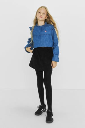 corduroy rok Rogan zwart