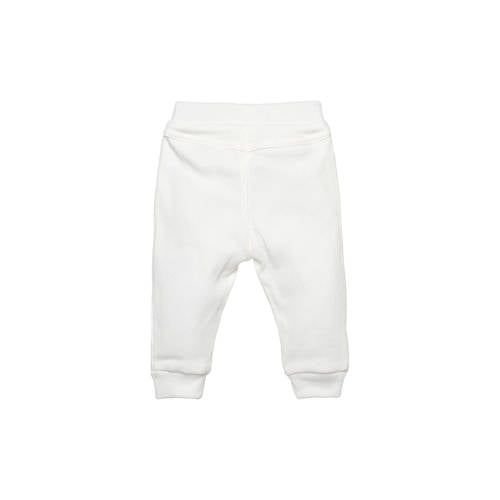 BESS baby broek wit Stretchkatoen Effen 80