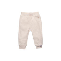 thumbnail: BESS baby gestreepte regular fit broek zand