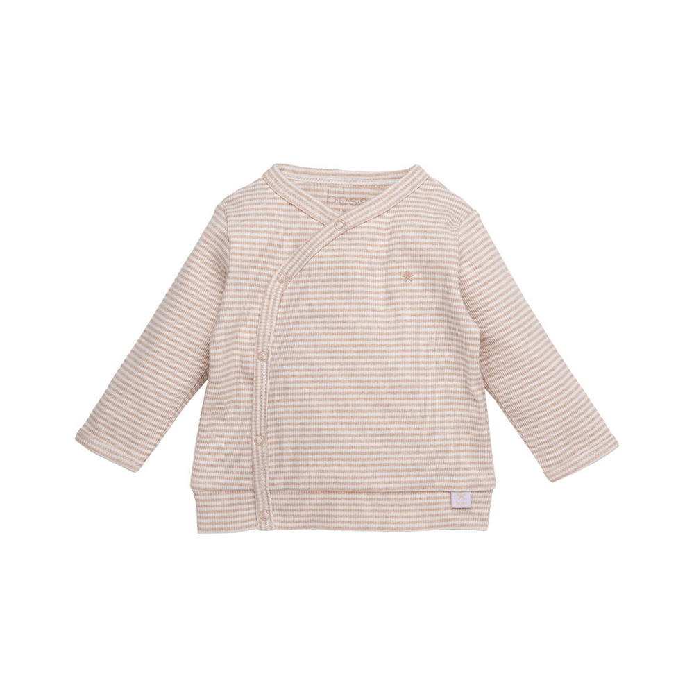 BESS baby gestreepte longsleeve zand