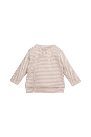 baby gestreepte longsleeve zand