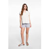 Mango Kids top naturel wit