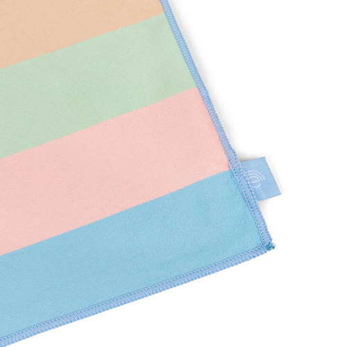 Swim Essentials strandlaken Color Striped Printed (170x90 cm) Groen Streep