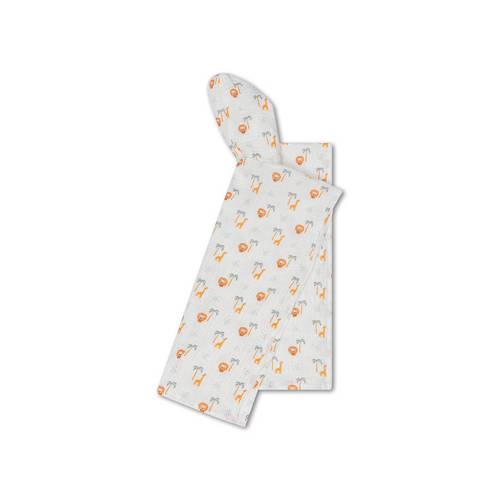 Swim Essentials strandponcho hydrofiel Jungle (0-5 jaar) Wit Blad