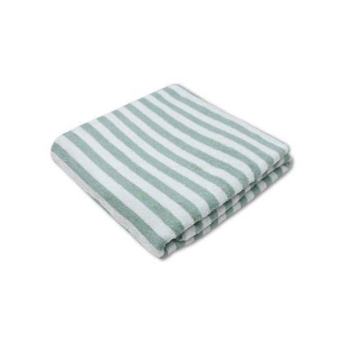 Swim Essentials strandlaken Green Striped (180x90 cm) Groen Streep
