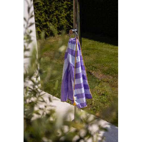 Swim Essentials kinderstrandlaken Hello Sunshine ( cm) Lila Wit