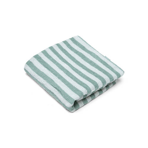 Swim Essentials kinderstrandlaken Green Striped ( cm) Groen Wit Streep
