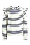 wit / donkerblauw
