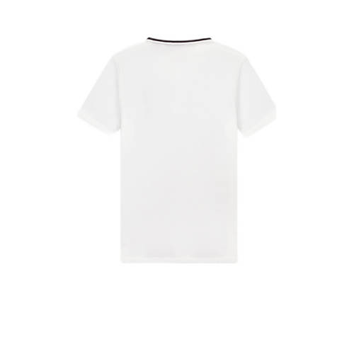 NIK&NIK polo Brody offwhite Wit Jongens Katoen Polokraag Effen 152