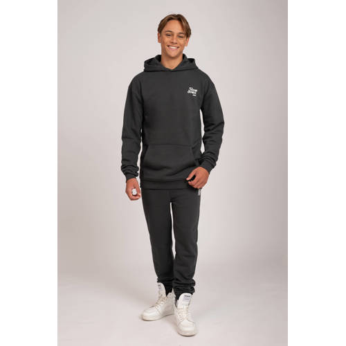 NIK&NIK joggingbroek Bruno zwart Jongens Sweat Effen 176