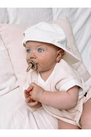 thumbnail: Babystyling romper lichtzand/wit