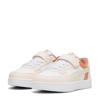 Beige/wit/koraal
