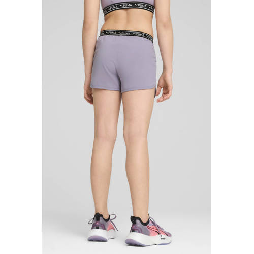 Puma short Strong lila Korte broek Paars Meisjes Polyester Logo 152