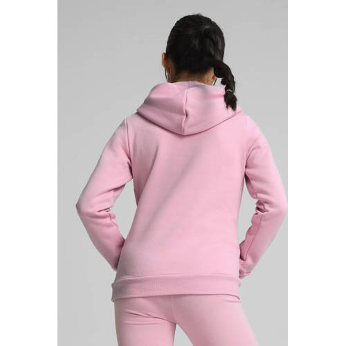 Puma sweater met logo lichtroze Meisjes Katoen Capuchon Logo 128