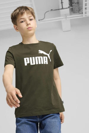 T-shirt olijfgroen