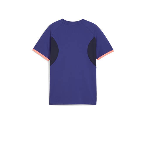 Puma sportshirt blauw Sport t-shirt Polyester Ronde hals 140