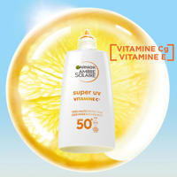 thumbnail: Garnier Ambre Solaire Super UV vitamine c* anti -pigmentvlekken fluid zonnebrand - SPF50+ - 40 ml