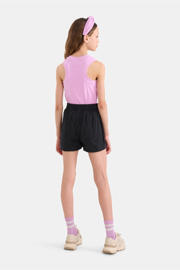 thumbnail: Paarse meisjes Shoeby top van katoen met ronde hals