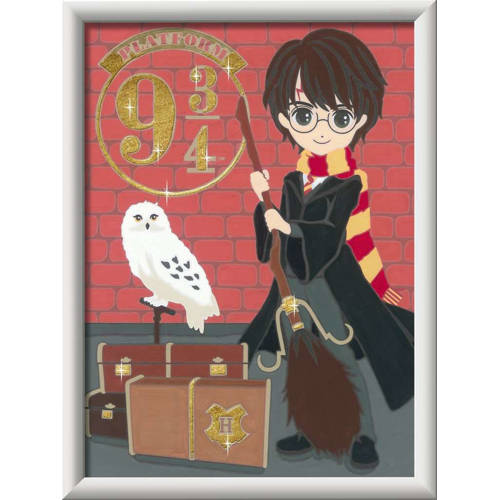 Ravensburger CreArt Harry Potter Magical Journey Schilderen op nummer voor kinderen Kinderverf