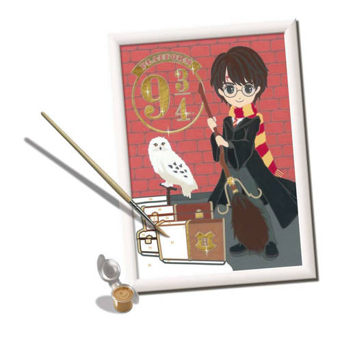 Ravensburger CreArt Harry Potter Magical Journey Schilderen op nummer voor kinderen Kinderverf