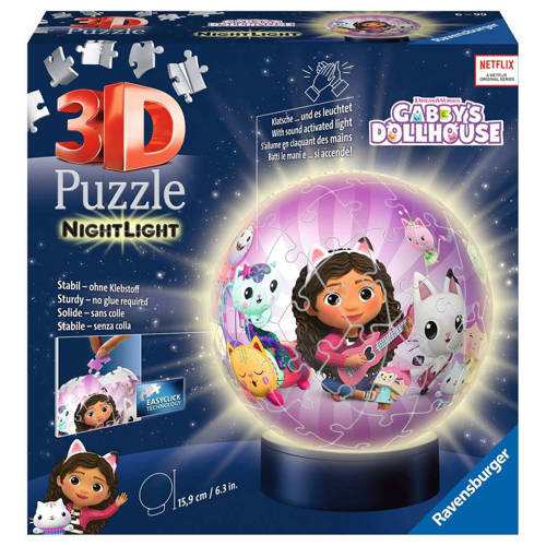 Ravensburger Gabby's Dollhouse - 3D Puzzel | 3D puzzel van Ravensburger afbeelding