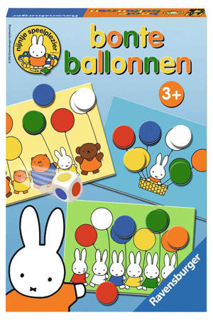 nijntje bonte ballonnen - leerspel