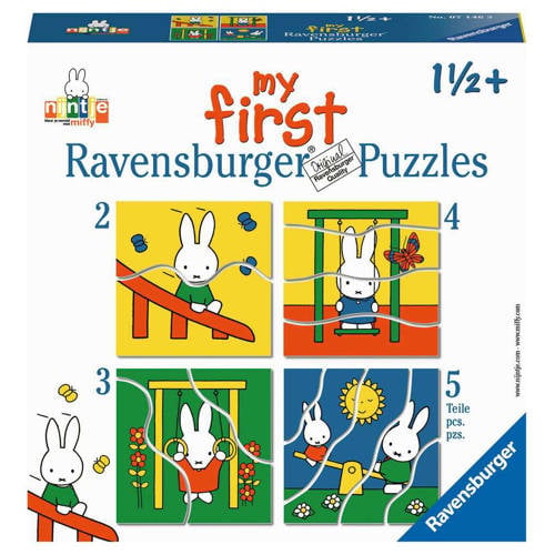 Ravensburger nijntje My first puzzels Legpuzzel | Legpuzzel van Ravensburger afbeelding