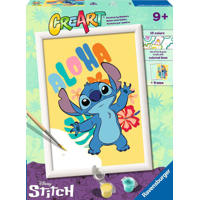 thumbnail: Ravensburger  CreArt Disney Aloha Stitch - Schilderen op nummer voor kinderen