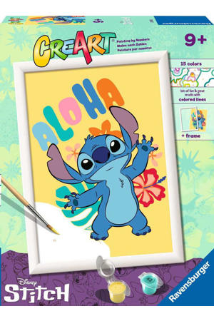 CreArt Disney Aloha Stitch - Schilderen op nummer voor kinderen