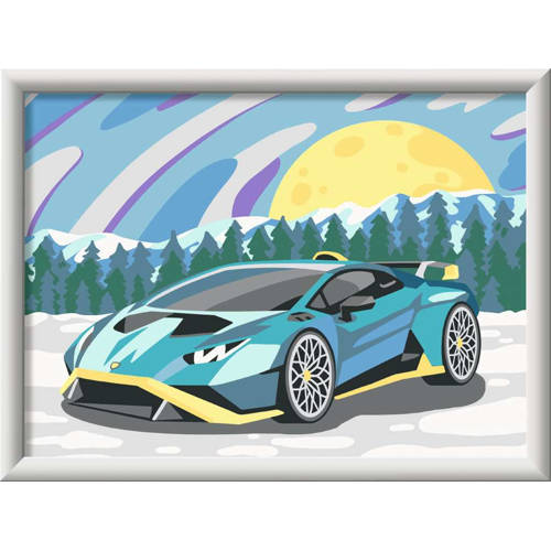 Ravensburger CreArt Blue Lamborghini Schilderen op nummer voor kinderen