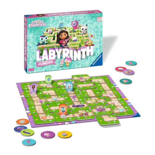 Ravensburger Gabby's Dollhouse Junior Labyrinth Bordspel