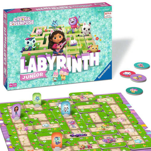 Ravensburger Gabby's Dollhouse Junior Labyrinth Bordspel