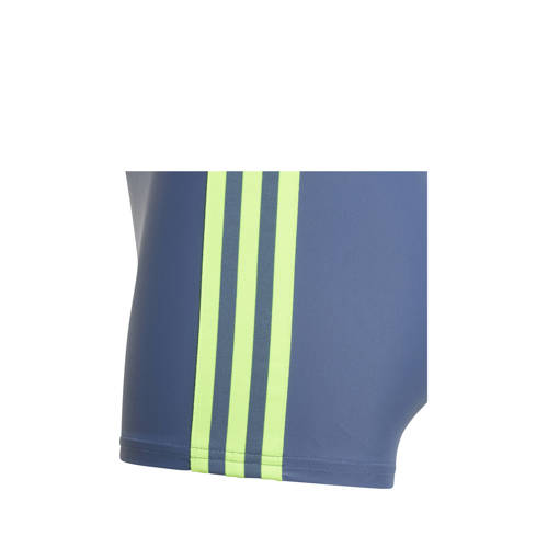 Adidas Performance Infinitex zwemboxer grijsblauw Jongens Polyamide Logo 140
