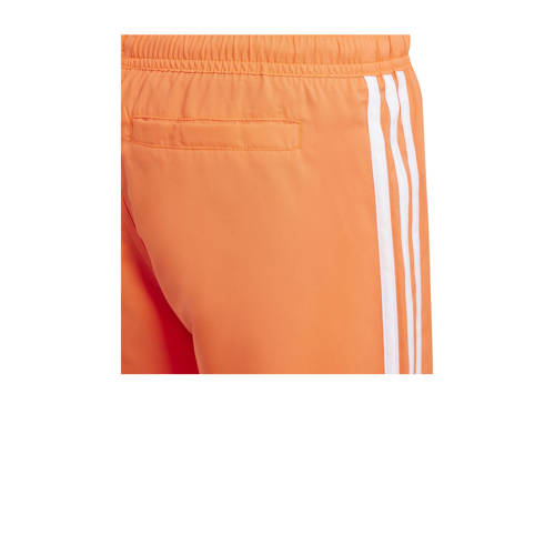 Adidas Performance zwemshort oranje wit Jongens Polyester Logo 176