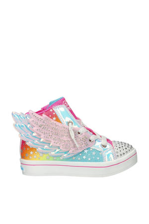sneakers roze/blauw